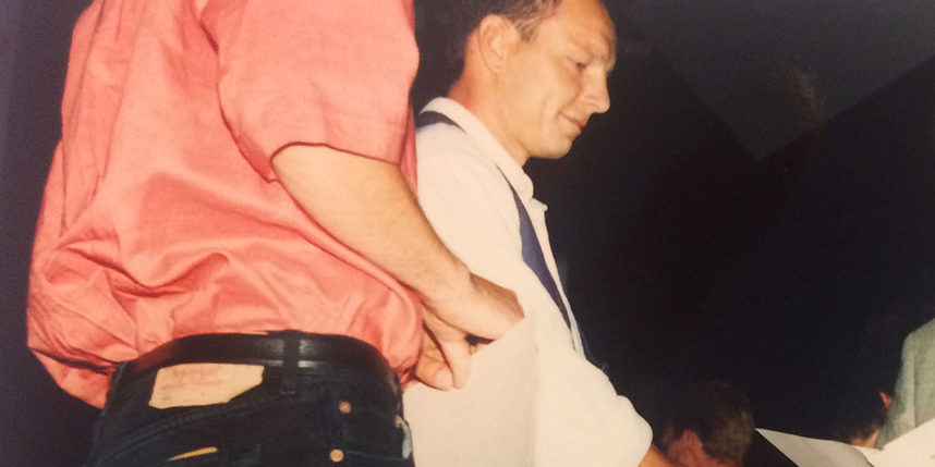 Markus Hagen bei der Freisprechung.